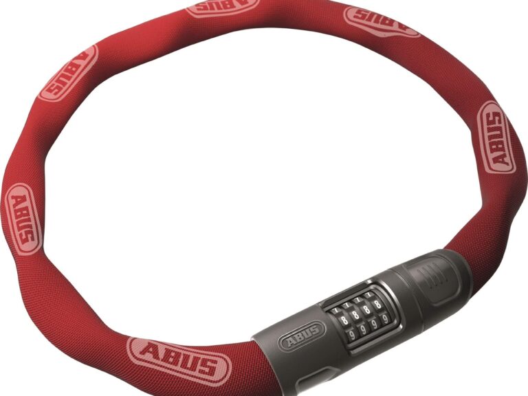 Abus kettingslot rood