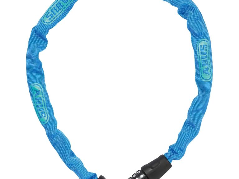 Abus kettingslot blauw