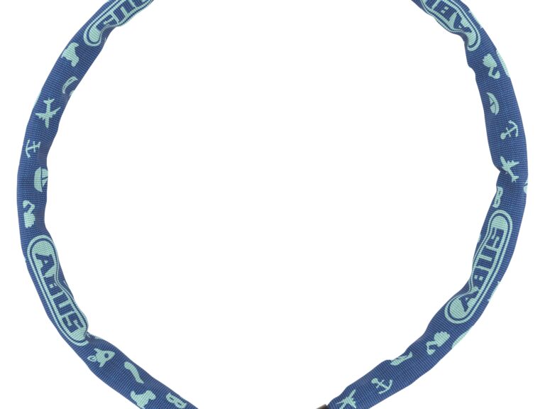 Abus kettingslot blauw