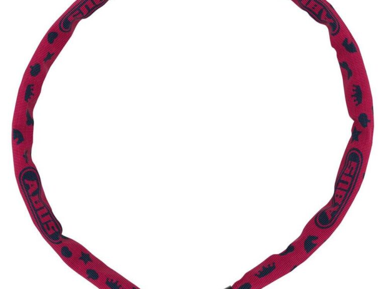 Abus kettingslot roze