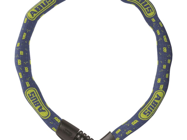 Abus kettingslot blauw