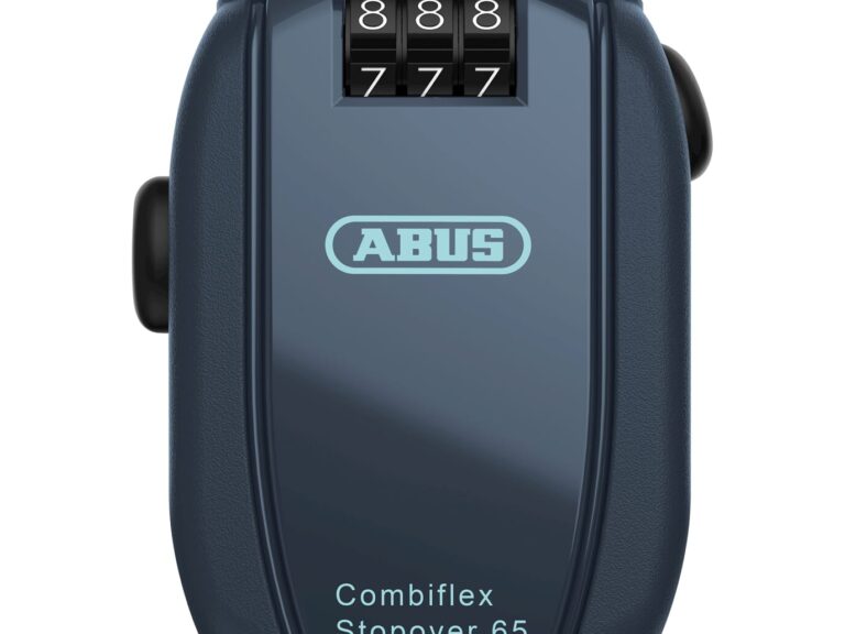 Abus kabelslot blauw