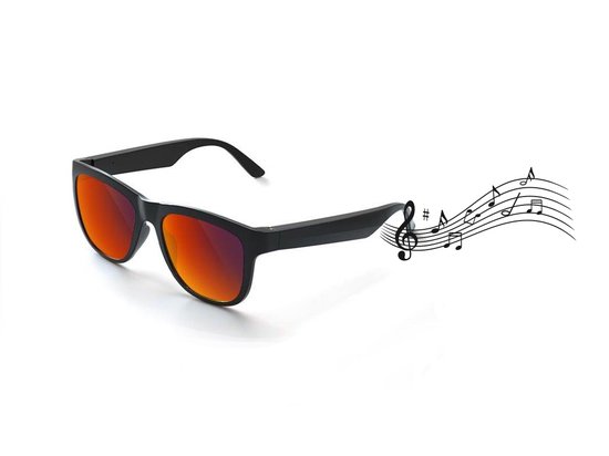 Caliber fietsbril rood