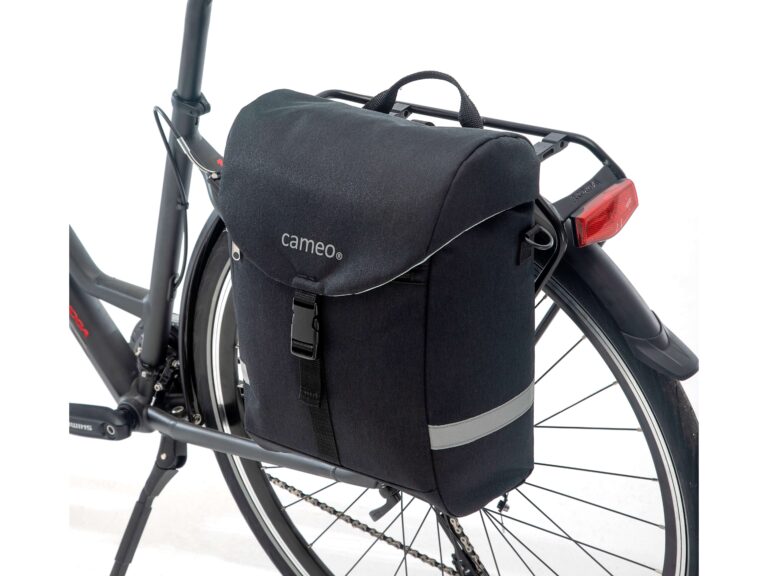 Cameo fietstas zwart