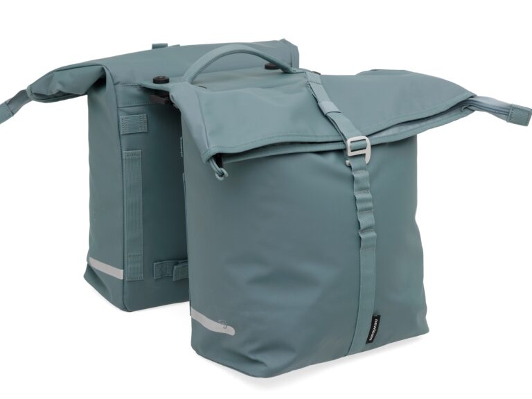 New Looxs fietstas dubbel Cantos sea blue MIK 36L