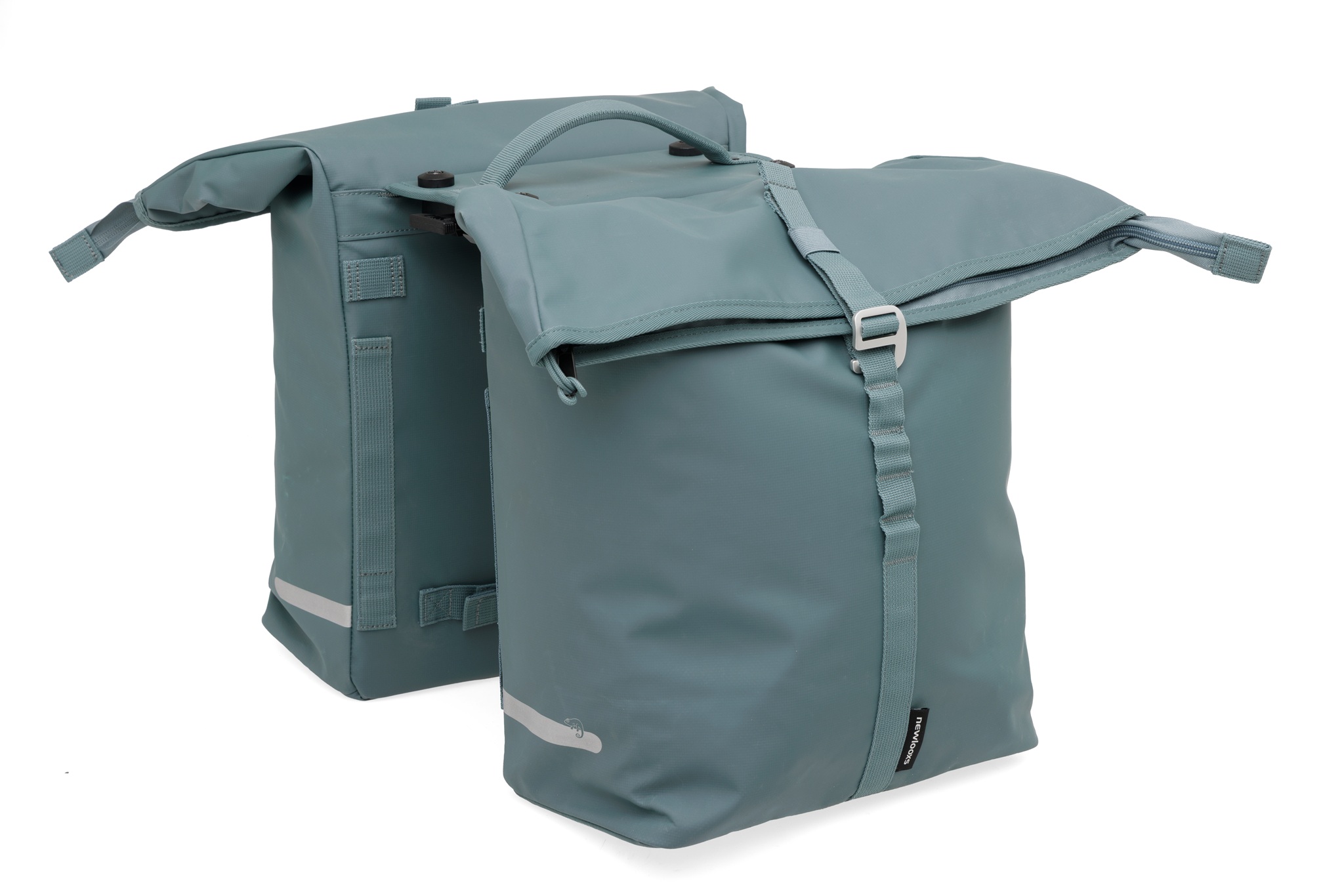 New Looxs fietstas dubbel Cantos sea blue MIK 36L