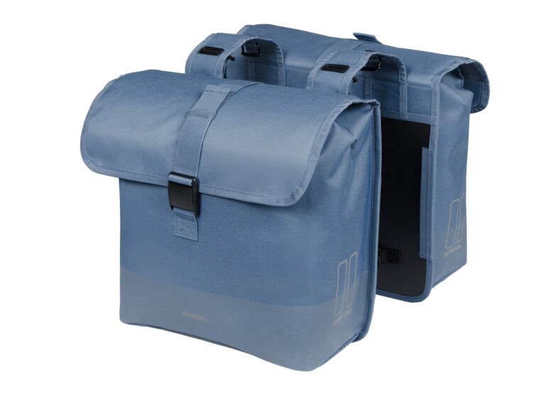 Basil fietstas dubbel Mara Evo XL indigo blue 38-46L