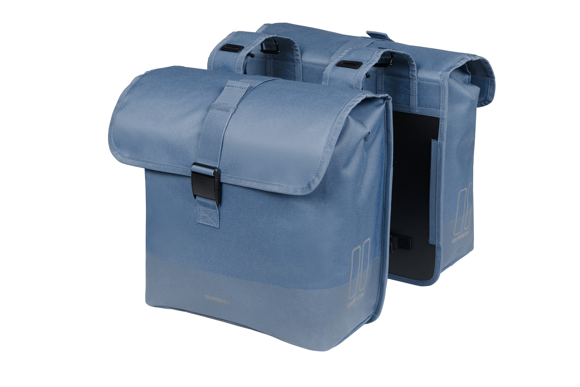 Basil fietstas dubbel Mara Evo XL indigo blue 38-46L