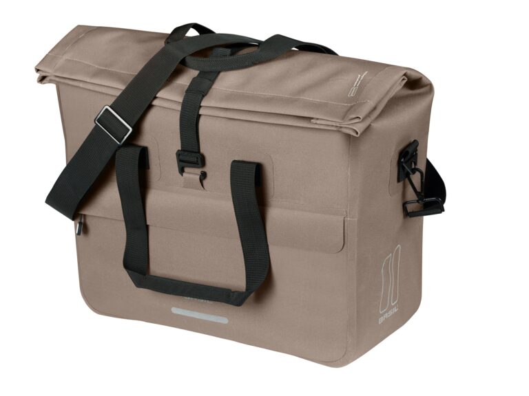 Basil office tas Urban Dry Neo Mik Hooks sage brown 23-26L