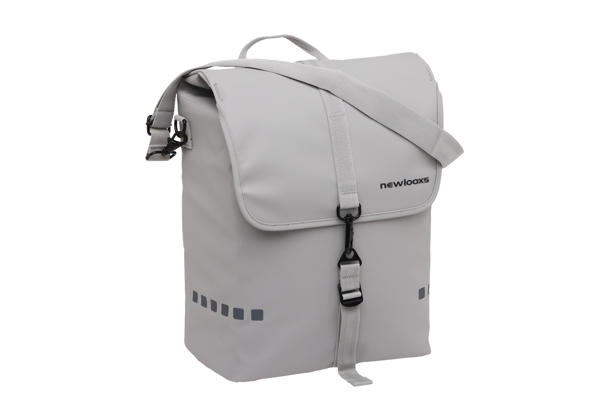 New Looxs fietstas enkel Odense light grey 17,5L