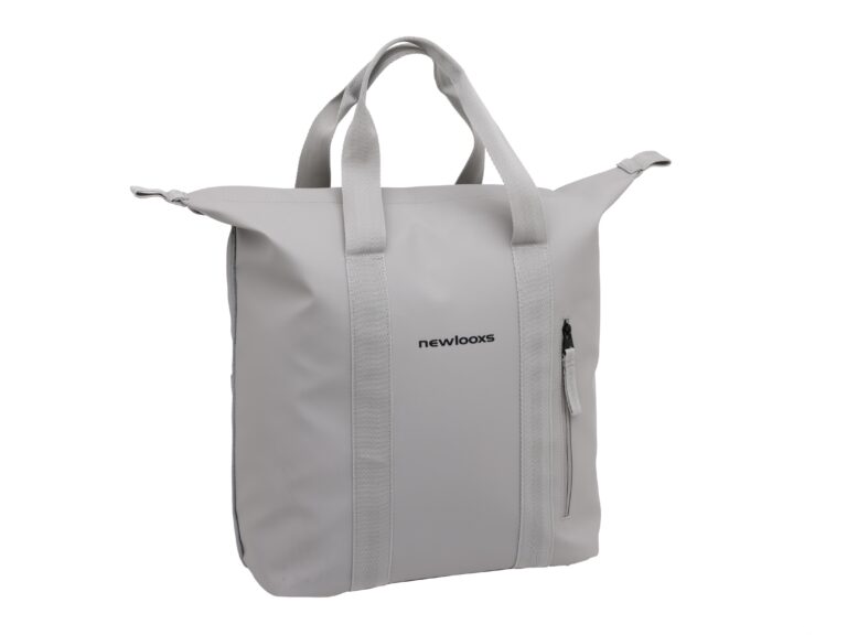 New Looxs fietstas enkel Odense Kota light grey 24L