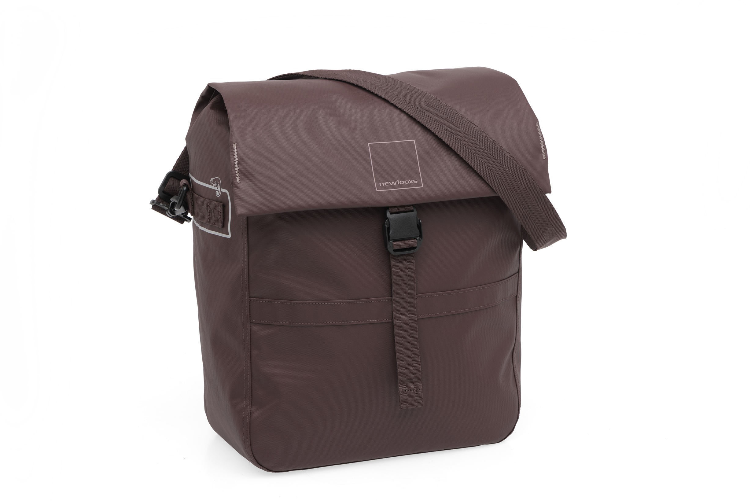 New Looxs fietstas enkel Leeds chocolate 19L