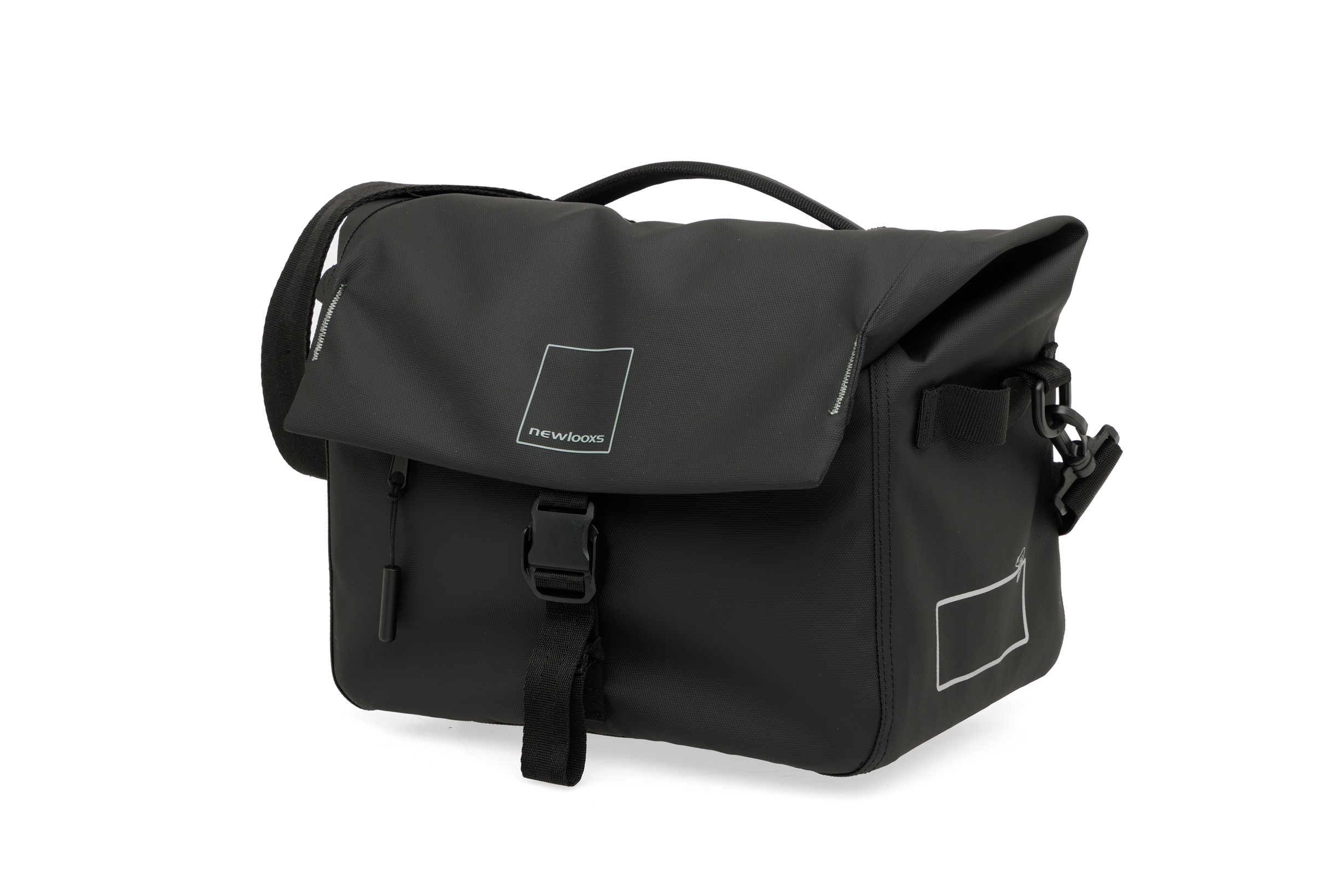 New Looxs dragertas Leeds trunkbag black MIK 2.0 11L