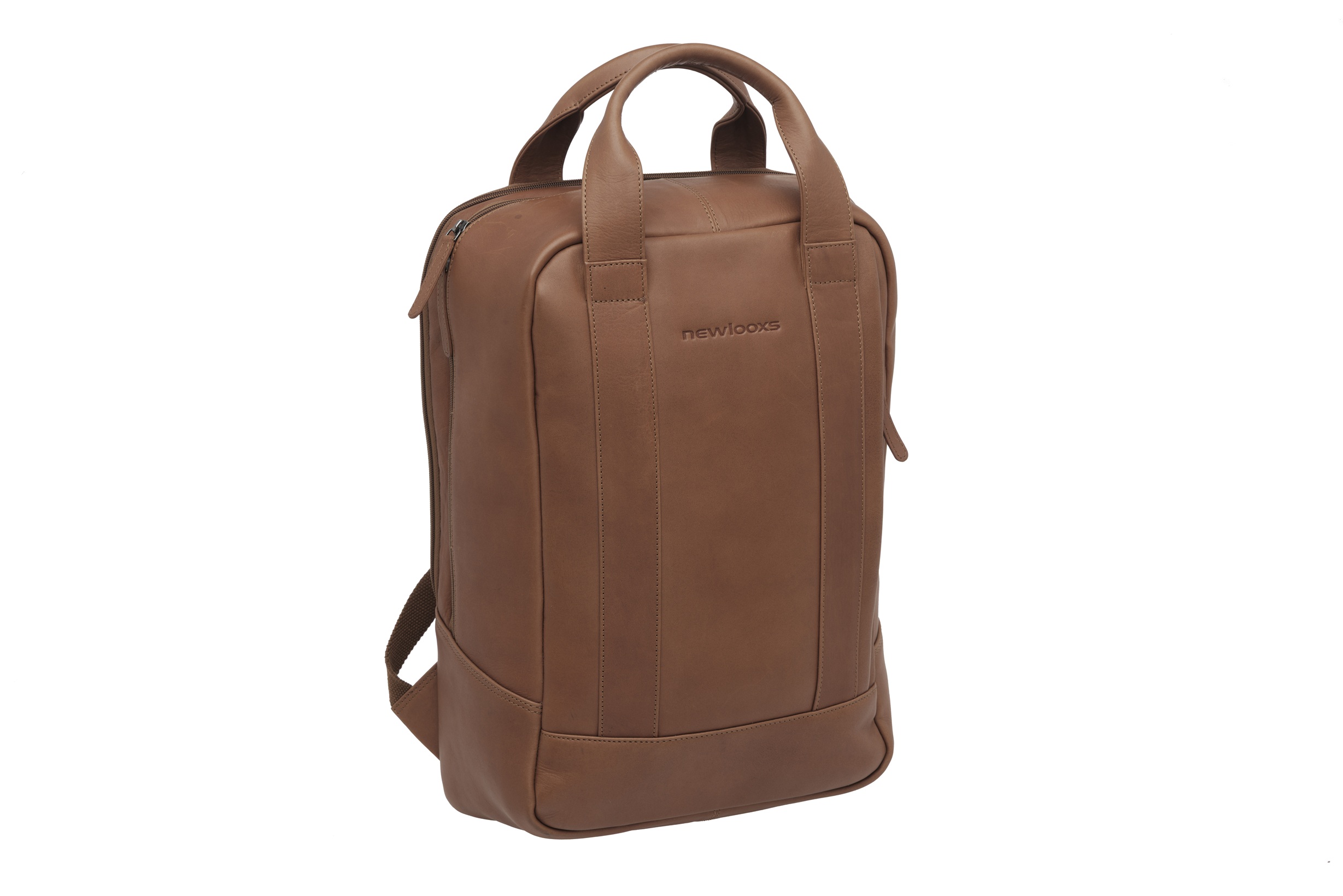 New Looxs rugtas Nevada Leather cognac 20L