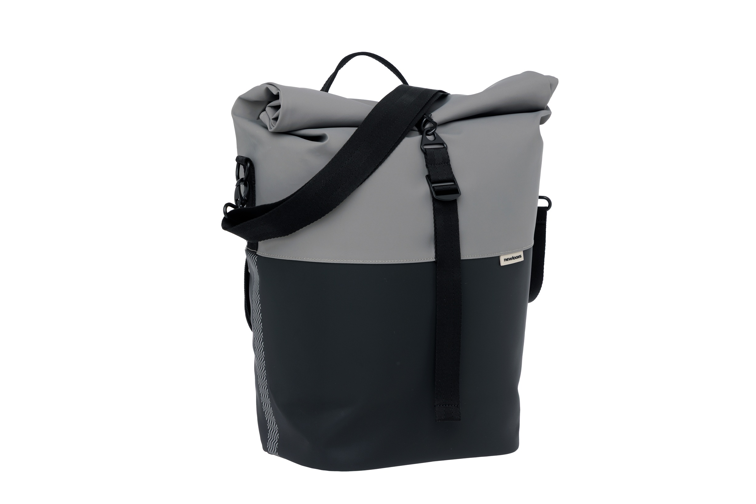 New Looxs fietstas enkel Nyborg grey/black 17L