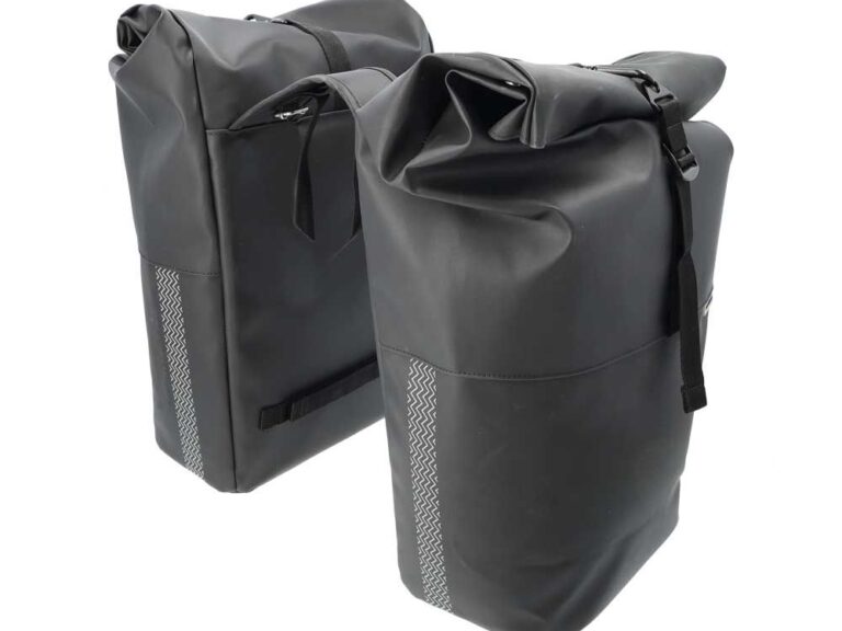 New Looxs fietstas dubbel Nyborg black 34L