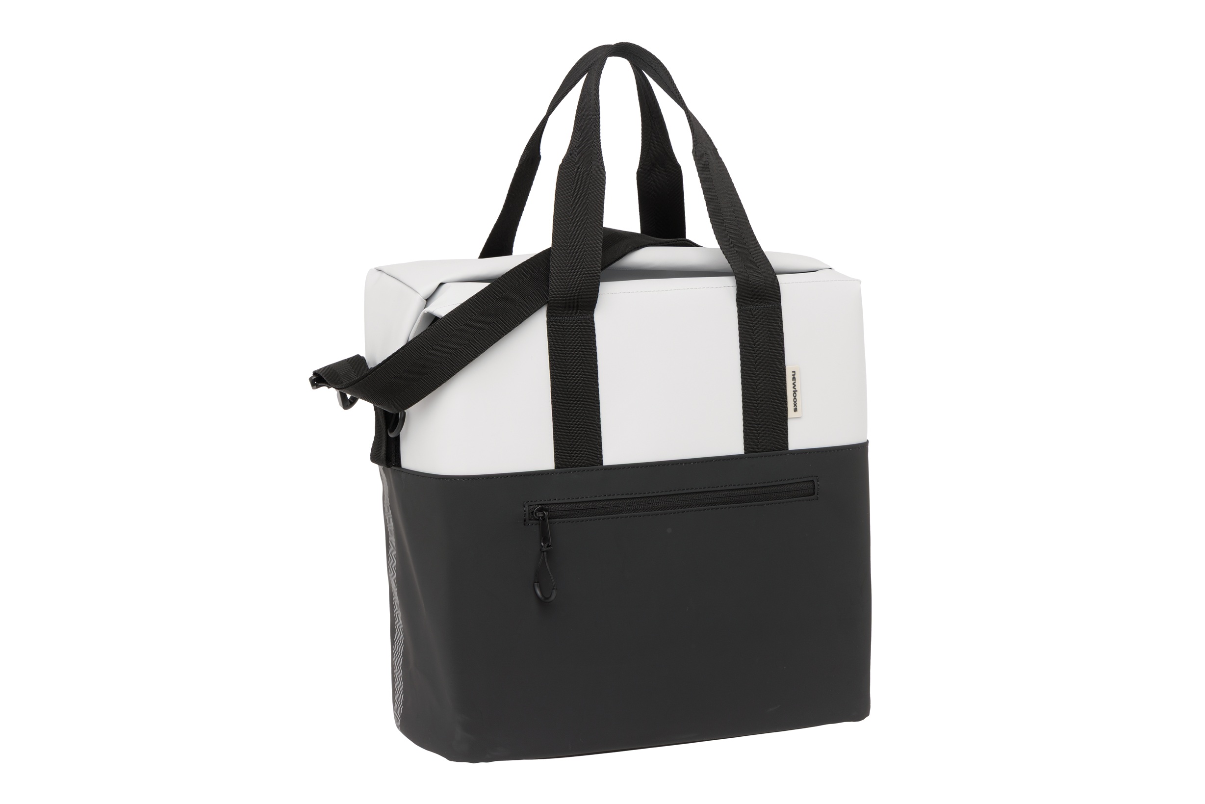 New Looxs fietstas enkel Nyborg Shopper l. grey/black 26L