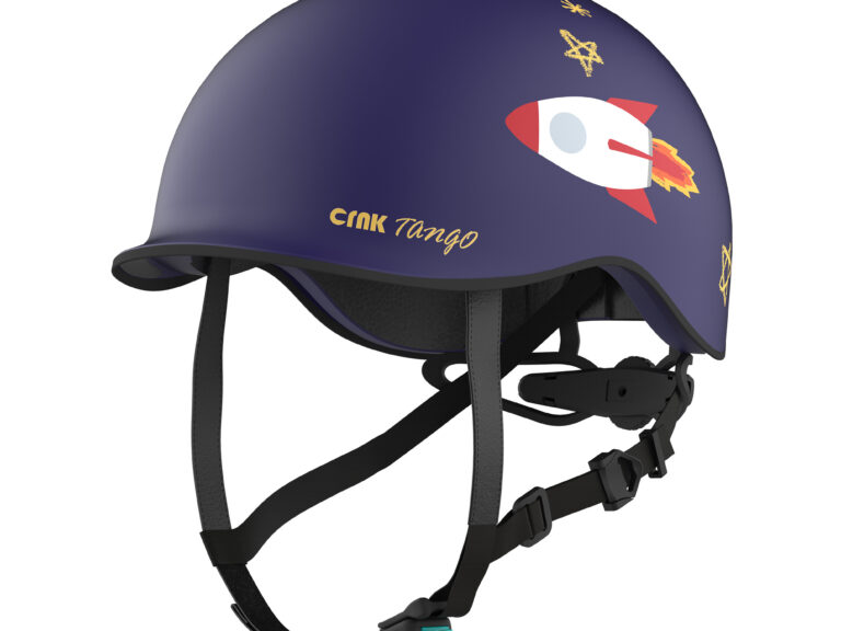 CRNK kinderhelm blauw