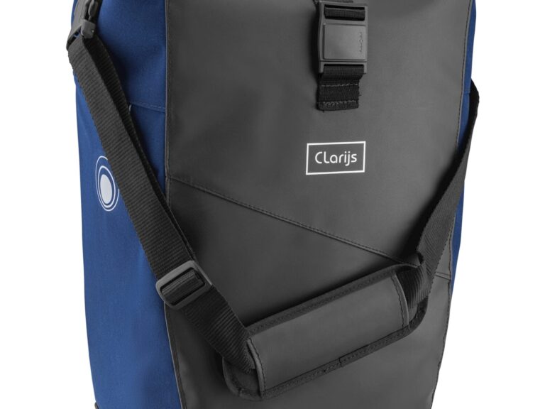 Clarijs fietstas blauw