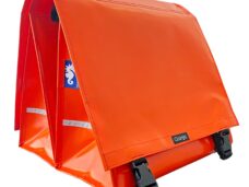 Clarijs fietstas oranje