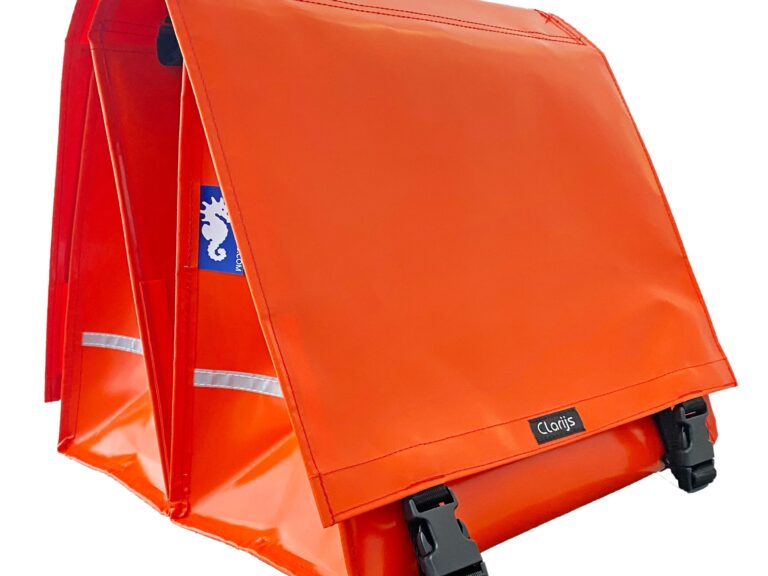 Clarijs fietstas oranje