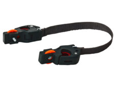 Vaude hakenset QMR-bevestigingssysteem 2.0 zwart