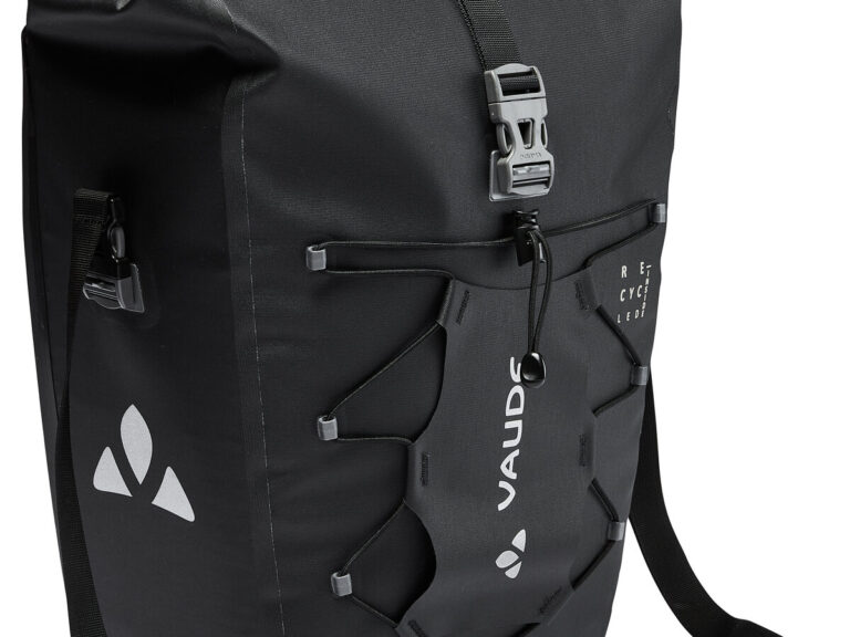 Vaude fietstas enkel Proof Back TR black 24L