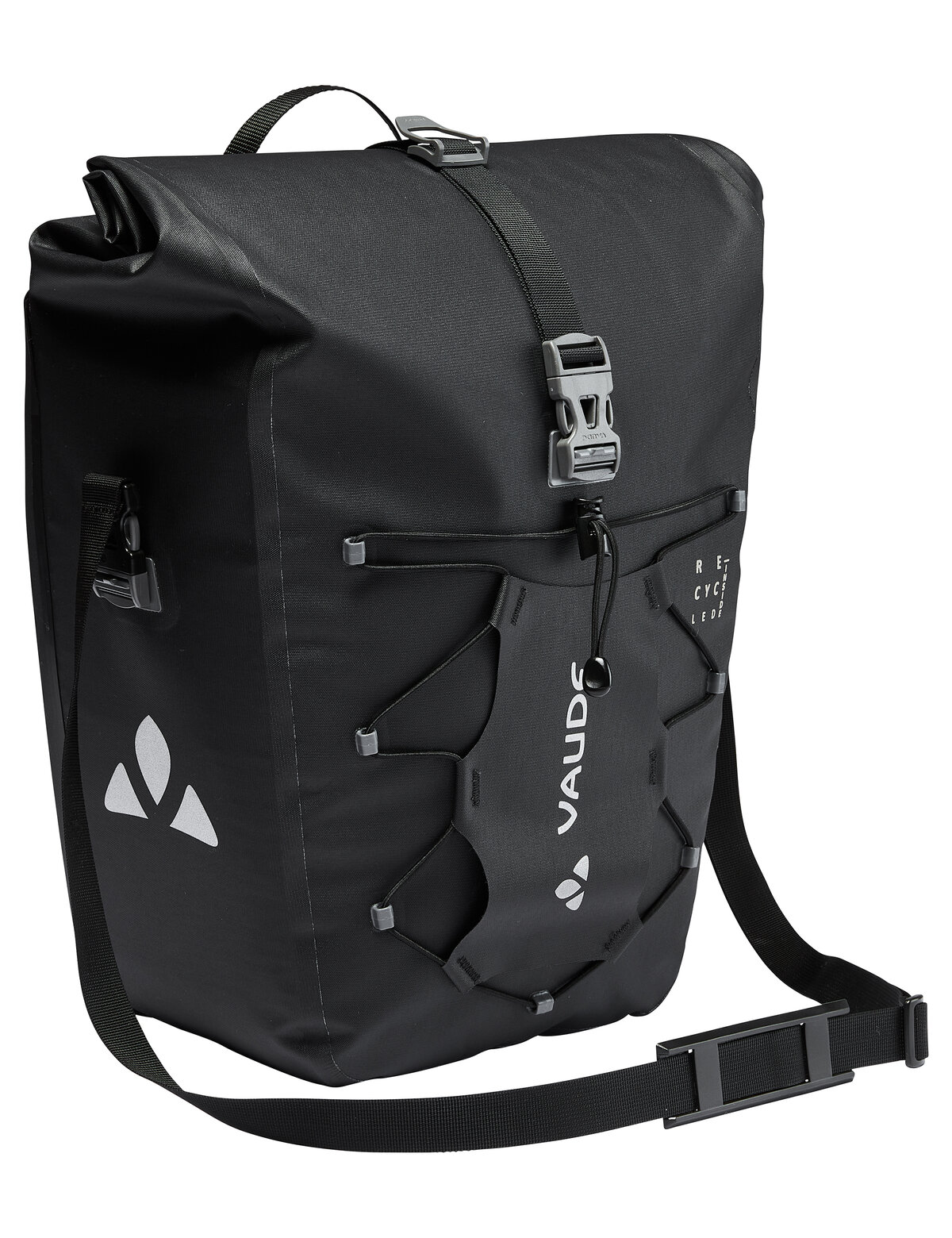 Vaude fietstas enkel Proof Back TR black 24L