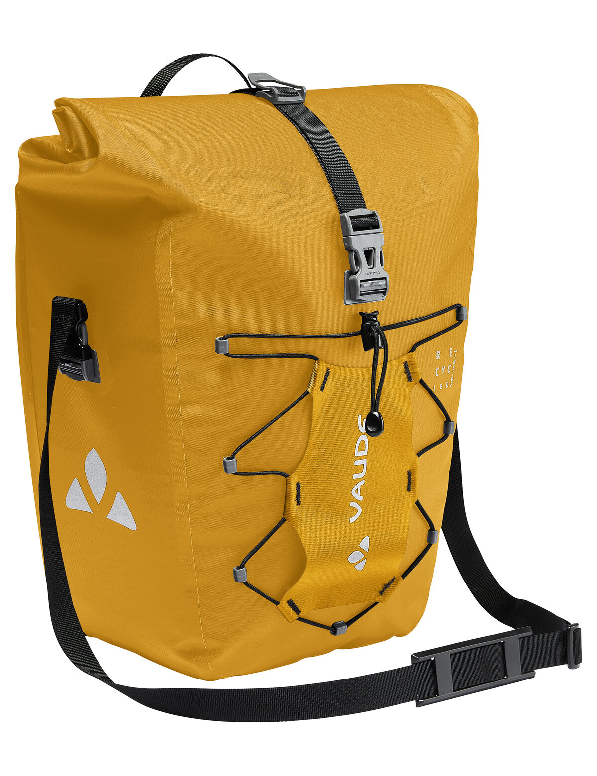 Vaude fietstas enkel Proof Back TR burnt yellow 24L