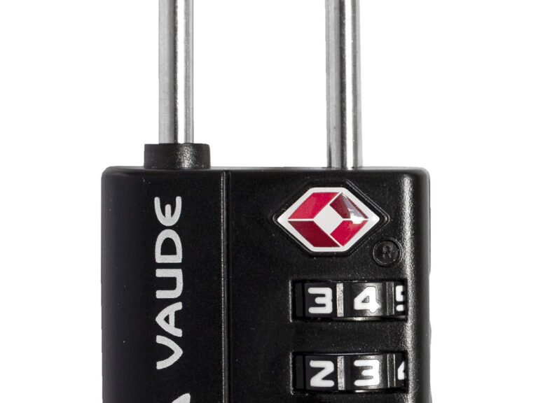 Vaude hangslot code TSA combination lock 2 zwart