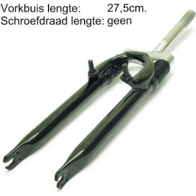 voorvork zwart