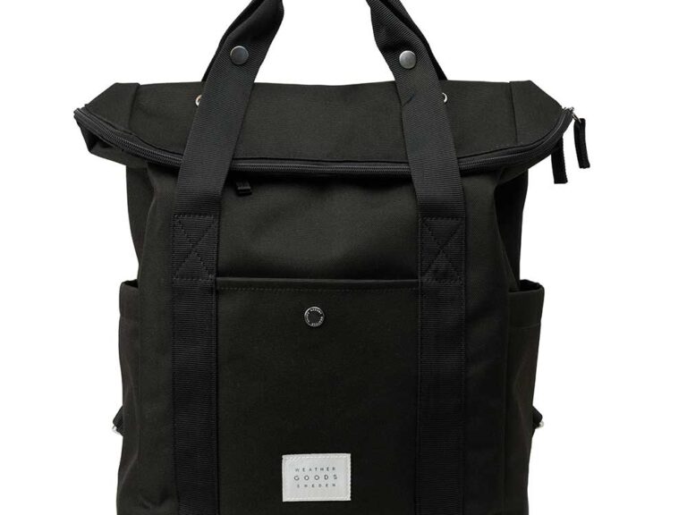 Weathergoods fietstas zwart