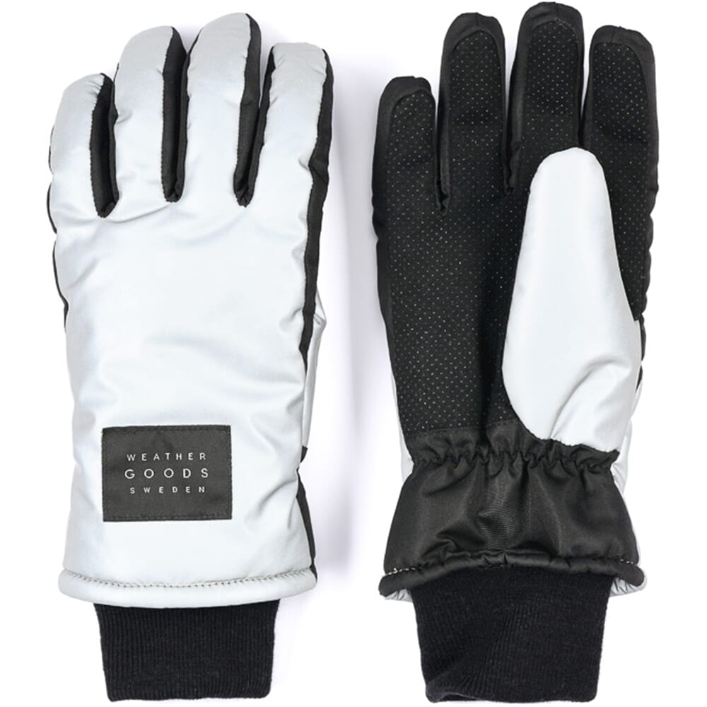 Weathergoods handschoen zilver