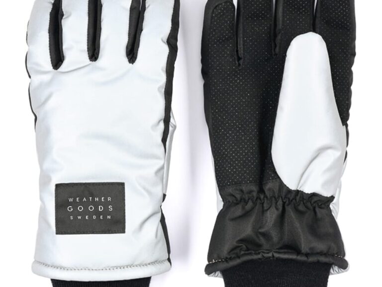 Weathergoods handschoen zilver