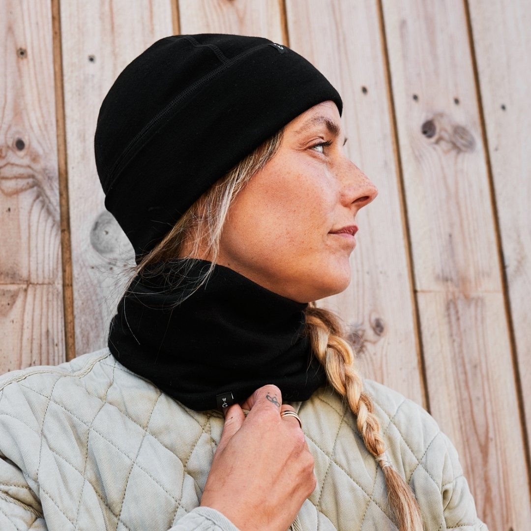 Weathergoods muts zwart