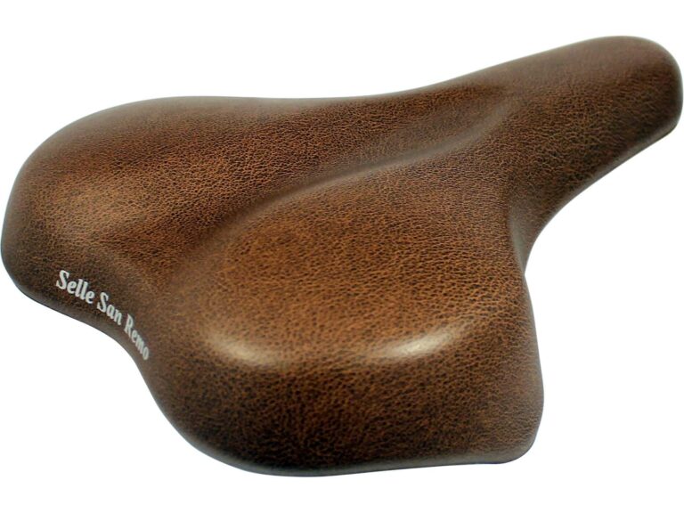 Selle zadel bruin