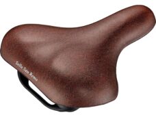 Selle zadel bruin