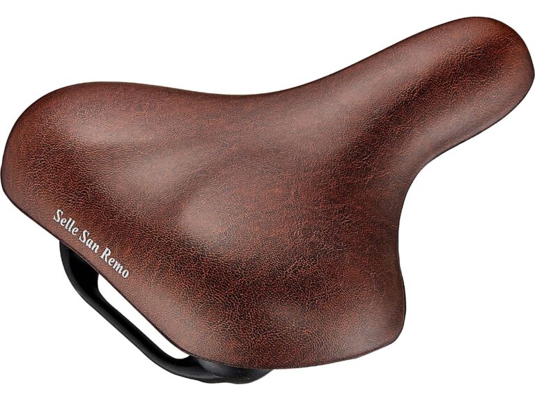 Selle zadel bruin