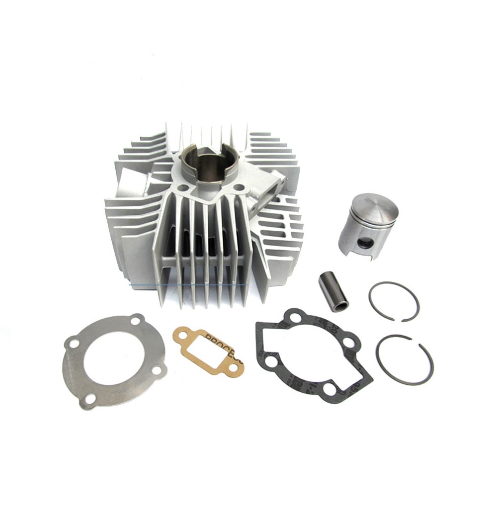 Kreidler Cilinder+zuiger 50cc 40mm Smalle Tap 5.3 Pk Aluminium/nicasyl Als 15.43.97 Steek Schuine Inlaat