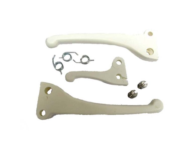 Vespa / Garelli Handel Set Ciao/si Ook Garelli 3stuks Nylon Wit
