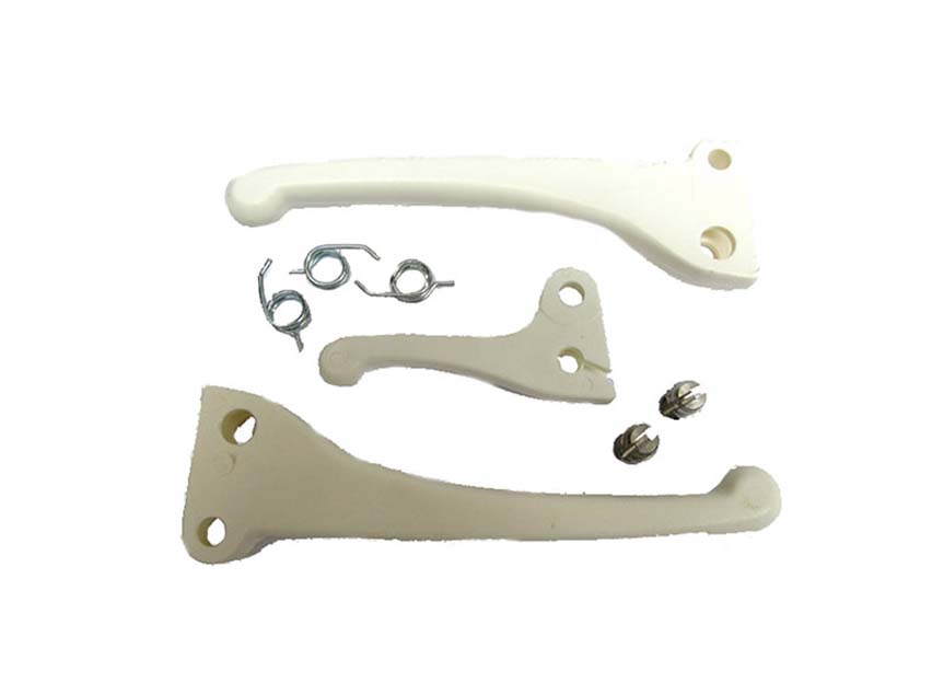 Vespa / Garelli Handel Set Ciao/si Ook Garelli 3stuks Nylon Wit