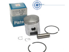 Puch Maxi Zuiger 44mm 2x15mm Verkorte Inlaat 46.5mm
