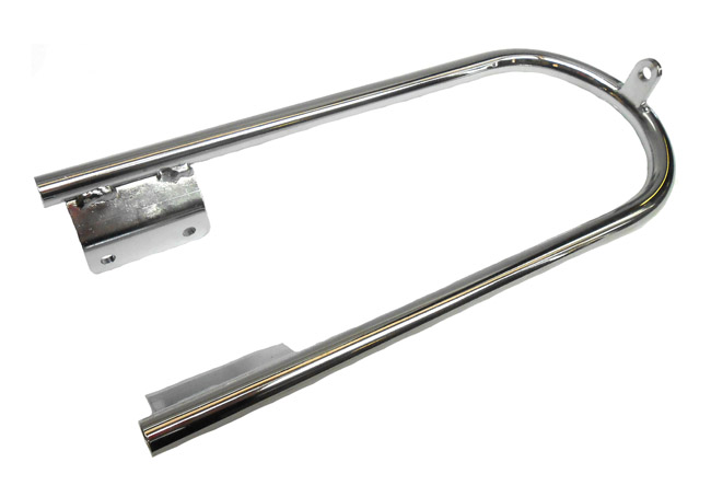 Chromen stabilisatorbeugel voor Puch Maxi voorvork origineel model EBR