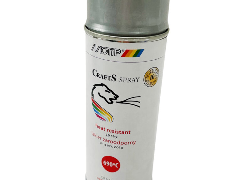 Universeel Motip Crafts Spray Zilver Hittebestendig Tot 690 Graden Celcius 400 Ml Verf
