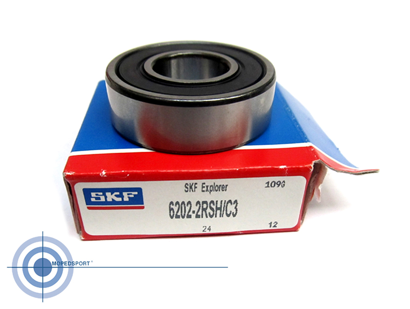 SKF Lager / wiellager 6202 RSR C3 2RSH 6202-2RSH/C3