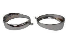 Bromfiets Ks 517 529 530 Kreidler Koplamprand Chroom 145mm /glas 130mm Koplamp Rand Eitank 08.17.28 Voor Koplamphuis 10007 10008