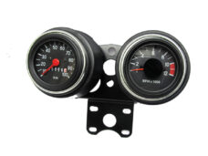Puch/universeel/kreidler/bromfiets Cockpit Set Cpl. Km.klok 100 Km + Toerenteller m50 Racing Elektrische Delen 