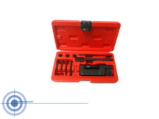 Universal Plastic Box Tool Chain Punch and Riveter Set