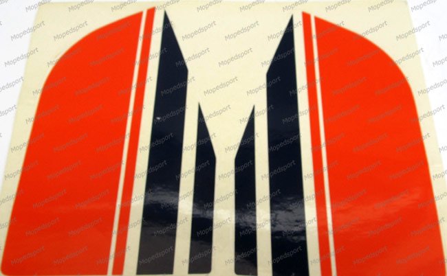 UNIVERSEEL/PUCH Stickerset Oranje/Blauw