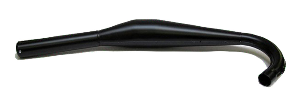 BROMFIETS UNIVERSEEL KS 517 529 530 Uitlaat Zwart M90 36mm RACE